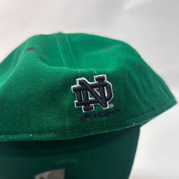 Notre Dame Fighting Irish Hat Cap Mens Fitted 7 3/8 Green NCAA Football - Picture 3 of 7